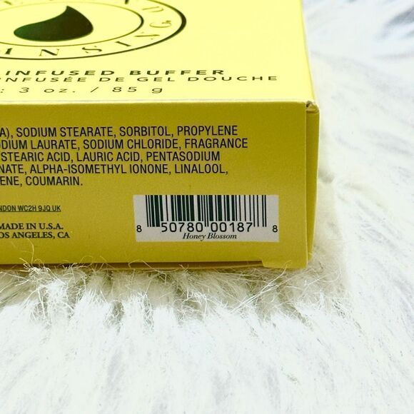 Spongelle Honey Blossom Body Wash Infused Buffer, New in Box, Vegan - Picture 3 of 3